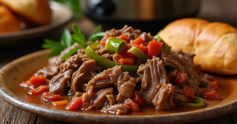 slow cooker italian beef